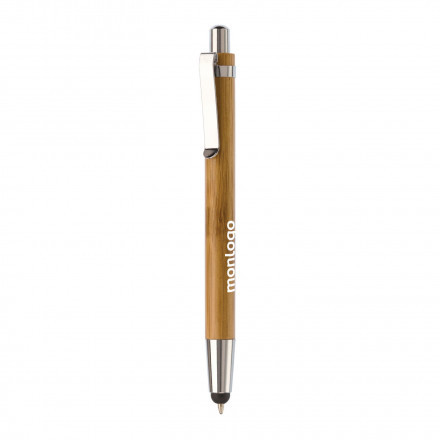STYLO/STYLET EN BAMBOU PERSONNALISÉ 'ANDREA' 4J