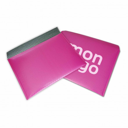 ENVELOPPE BULLE RPET PERSONNALISABLE 'CELIOZ MATE'