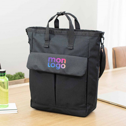 SAC PORTE ORDINATEUR PERSONNALISABLE 'NADAU'