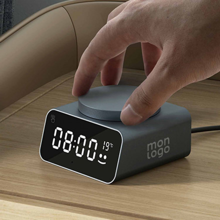 REVEIL PERSONNALISABLE BLUETOOTH® RECYCLE 'REDDI ALARM'