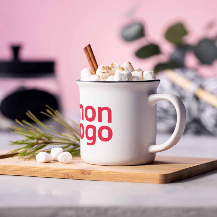 MUG CERAMIQUE PERSONNALISE 300 ML 'CUCINA MAT'