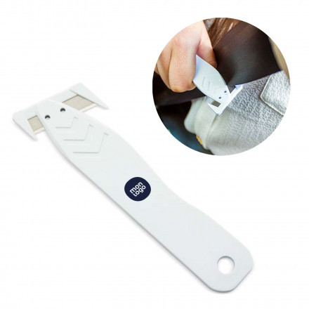 CUTTER CEINTURE DE SECURITE PUBLICITAIRE 'ZERSTOREN'