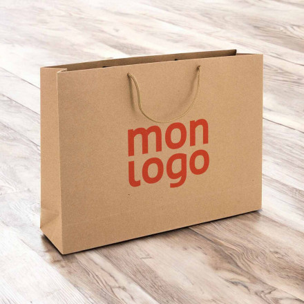 SAC CARTON PERSONNALISE 42x30x9 'KARTELOS'