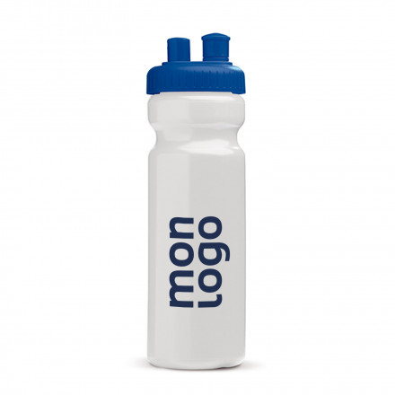 GOURDE DE SPORT PERSONNALISABLE 750ML OPAQUE BLANC 'FREZA'