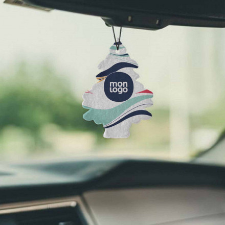 DESODORISANT VOITURE PERSONNALISABLE 'KENDO SAPIN'