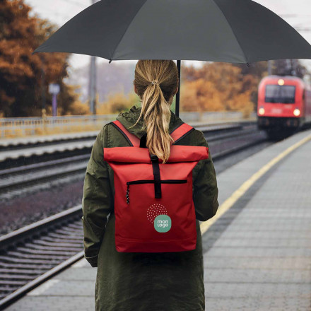 SAC A DOS ORDINATEUR 15" PERSONNALISABLE 'MIKELE'