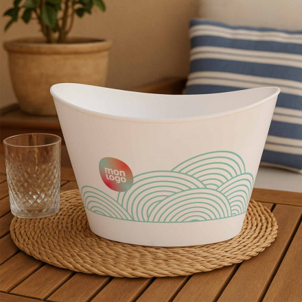 SEAU A GLACON 5L PERSONNALISABLE 'CHAMPI QUADRI'