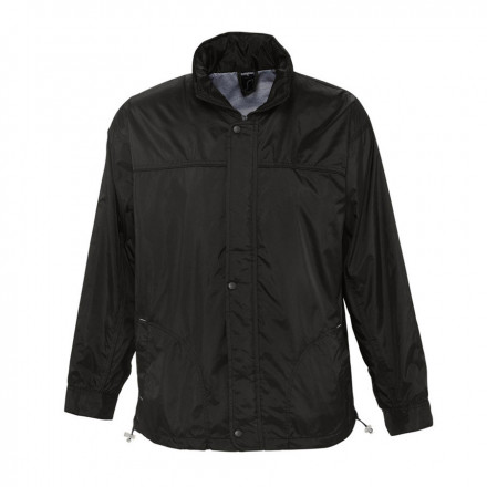 COUPE-VENT PUBLICITAIRE DOUBLÉ 'MISTRAL' - noir