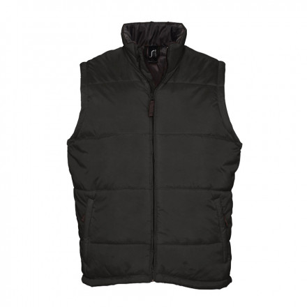 BODYWARMER PUBLICITAIRE MATELASSÉ 'WARM' 220 GR/M² - noir