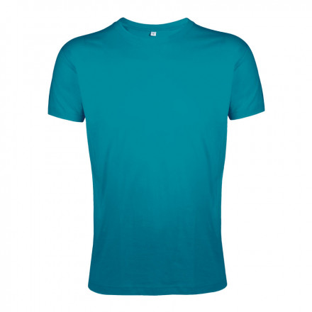 TEE-SHIRT PUBLICITAIRE HOMME 'REGENT FIT' 150 GR/M² - bleu canard