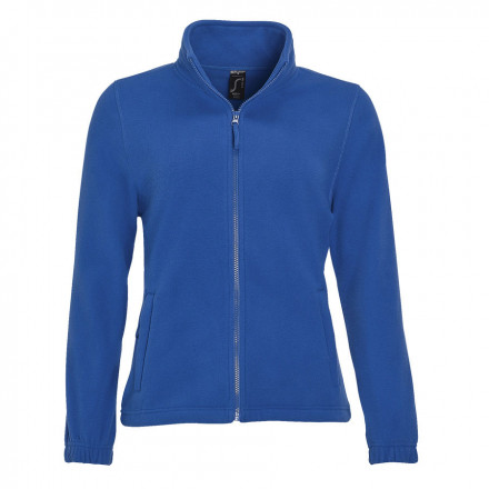 VESTE POLAIRE PUBLICITAIRE ZIPPEE FEMME 'NORTH' 300 GR/M² - bleu royal