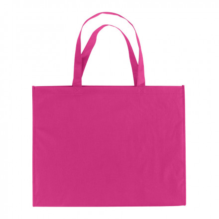SAC SHOPPING ANSES LONGUES 'MILAZZO' 80 GR/M² - fuchsia