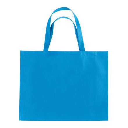 SAC SHOPPING ANSES LONGUES 'MILAZZO' 80 GR/M² - turquoise