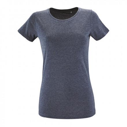 TEE-SHIRT PERSONNALISÉ FEMME 'REGENT FIT' 150 GR/M² - bleu chine