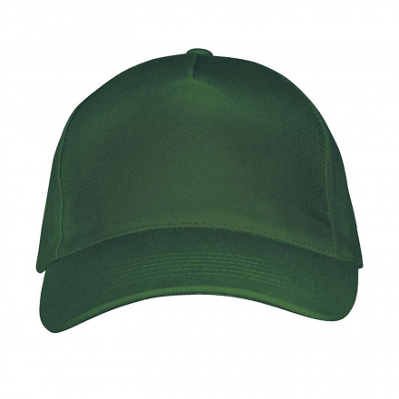CASQUETTE PERSONNALISEE 'LONG BEACH' 260 GR/M² - vert bouteille