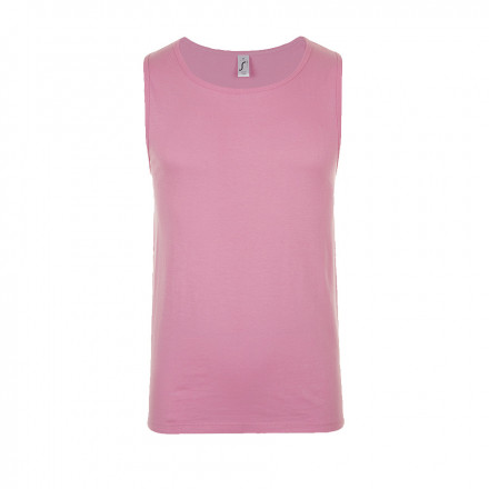 DÉBARDEUR PERSONNALISÉ HOMME 'JUSTIN' 150 GR/M² - rose