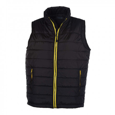 BODYWARMER FEMME PEN DUICK® 'CITY' - noir/jaune