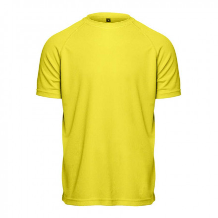 TEE-SHIRT PERSONNALISÉ COULEURS HOMME PEN DUICK® 'FIRSTEE' - jaune