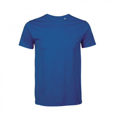 TEE-SHIRT HOMME PUBLICITAIRE COULEUR 'LEON' - bleu royal