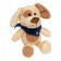 PELUCHE PERSONNALISÉE AVEC BANDANA 'LORI'