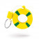 PORTE CLE ANTI STRESS PERSONNALISABLE SUR MESURE 'MOUSSA'
