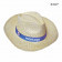 CHAPEAU DE PAILLE PERSONNALISABLE CLAIRE 'LUA EU' 8J