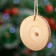 DÉCORATION DE NOËL PERSONNALISABLE EN BOIS 'KOGI'