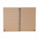 CARNET A5 PERSONNALISE EN CARTON RECYCLE 'PIQUE'