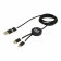 RAPIDE 4J   CABLE DE CHARGE PERSONNALISABLE 'ONTARIA LONG ALU'