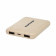 BATTERIE 5000MAH FIBRE PAILLE PUBLICITAIRE 'SLOMA' 4J
