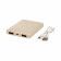 BATTERIE 5000MAH FIBRE PAILLE PUBLICITAIRE 'SLOMA' 4J