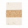 CARNET EN LIEGE ET LIN PERSONNALISE 'CLEO'