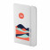 CARNET A6 PU RECYCLE NON LIGNE PERSONNALISABLE 'LUGGATE'