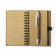 CARNET A7 EN LIEGE ET CARTON PERSONNALISABLE 'RAMSI'