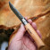 COUTEAU DE POCHE EN INOX ET BOIS PERSONNALISABLE 'NO 08'