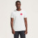 TEE SHIRT MIXTE BLANC PERSONNALISE 'TITAN'