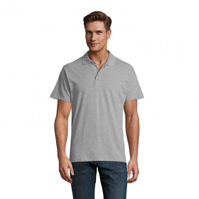 POLO PERSONNALISÉ HOMME 'SPRING' COULEUR 210 GR/M²