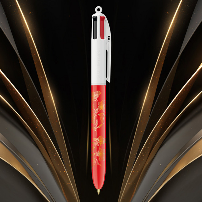 STYLO 4 COULEURS PUBLICITAIRE BIC® 'CLASSIQUE'