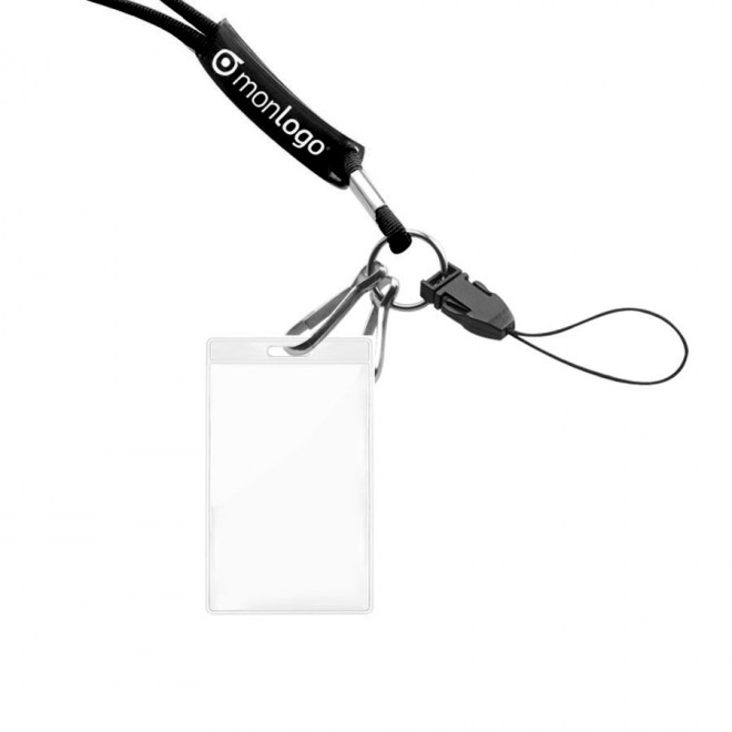 TOUR DE COU AVEC CLIP SECURITE PUBLICITAIRE 'BARLETTA'