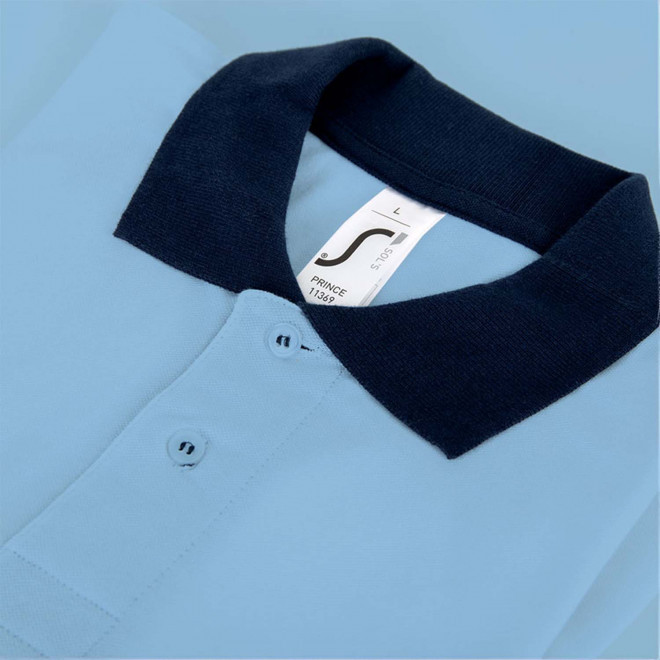 POLO PERSONNALISÉ BICOLORE 'PRINCE' 200 GR/M²