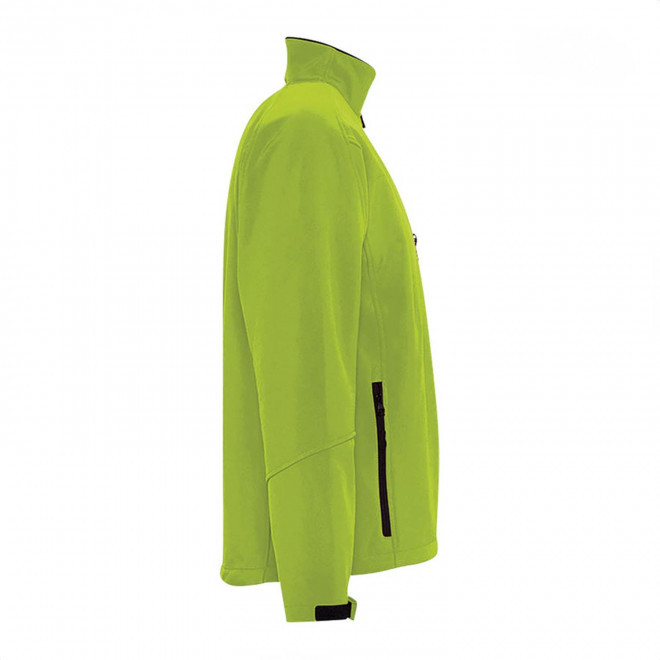VESTE PUBLICITAIRE ZIPPÉE SOFTSHELL HOMME 'RELAX' 340 GR/M²