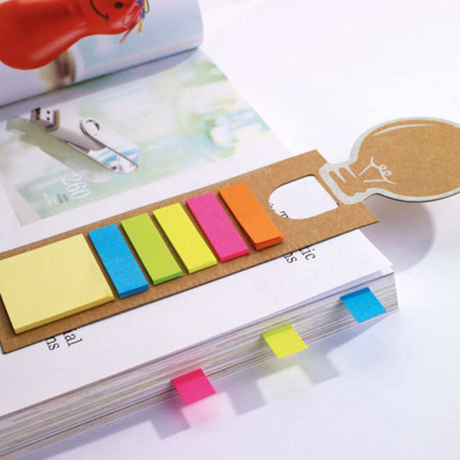 MARQUE PAGES PUBLICITAIRE 'IDEA AMPOULE'