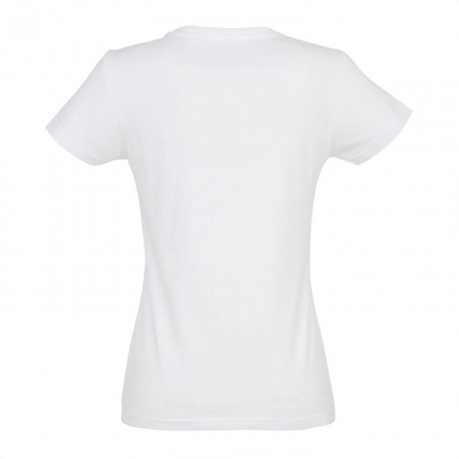 TEE SHIRT BLANC FEMME 'IMPERIAL' 190 GR/M²