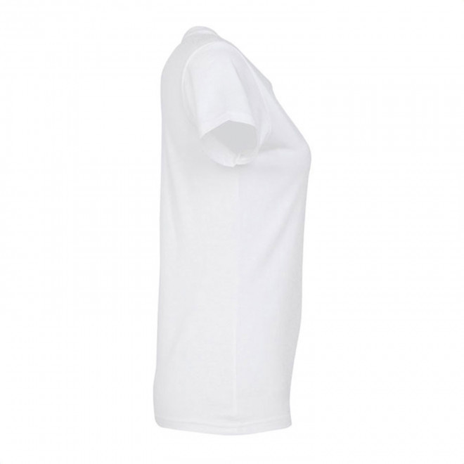 TEE SHIRT BLANC FEMME 'IMPERIAL' 190 GR/M²
