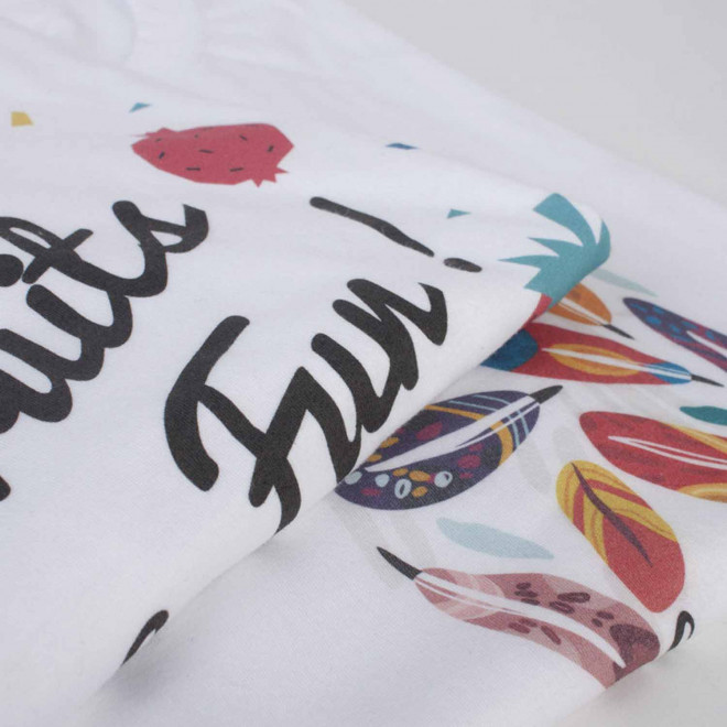 TEE SHIRT BLANC FEMME 'IMPERIAL' 190 GR/M²