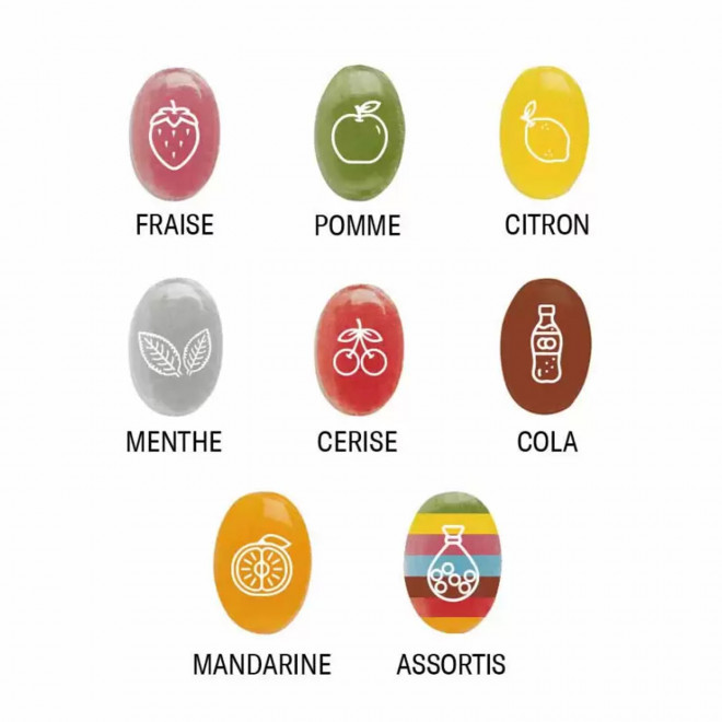 MINI BONBON PUBLICITAIRE 'CANDY' PAPILLOTE