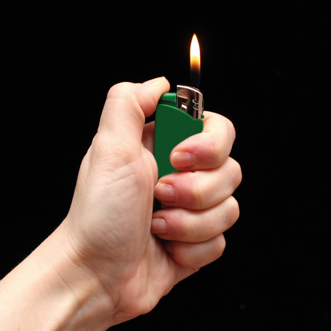 BRIQUET PERSONNALISÉ RECHARGEABLE PIEZO 'SATURNE'