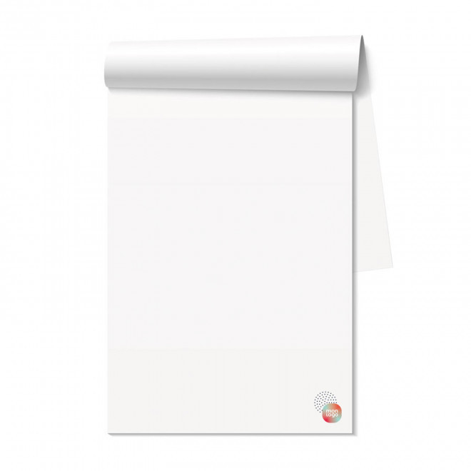 BLOC NOTES PERSONNALISÉ A5 'ARTUS' 25, 50 ET 100 FEUILLES