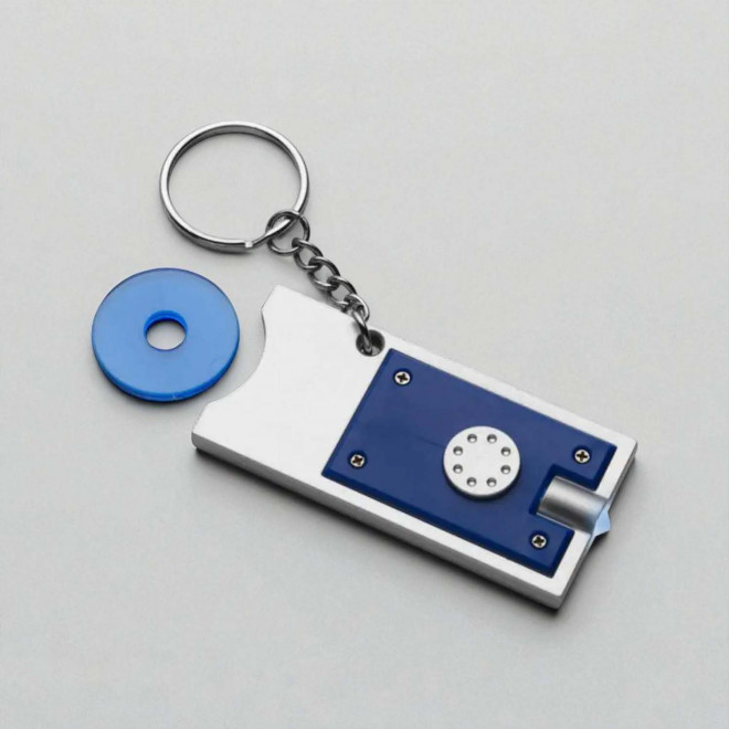 PORTE CLÉS PUBLICITAIRE LAMPE JETON 'ALLEGRO'