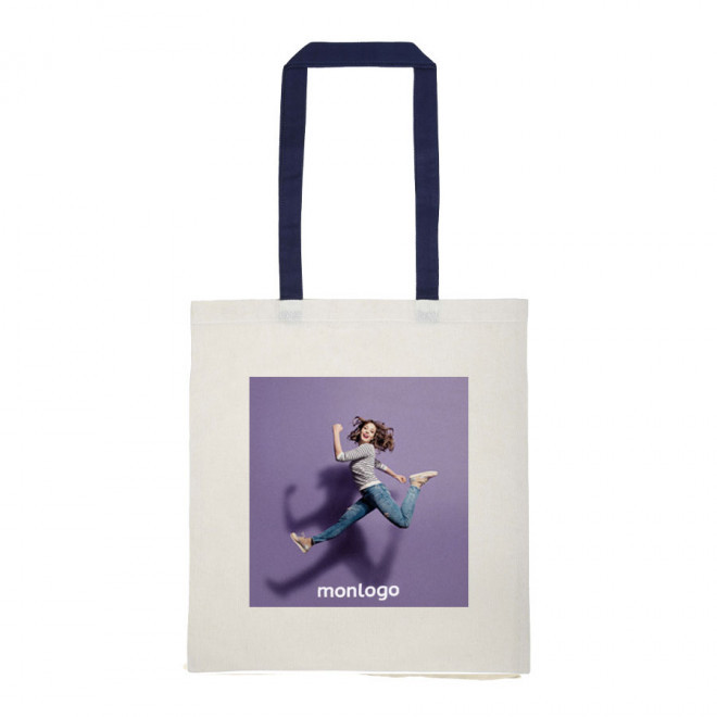 TOTE BAG PUBLICITAIRE COTON ANSES LONGUES 'AURIANA'